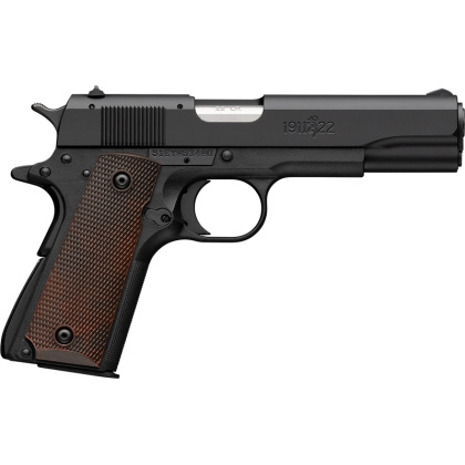 BROWNING 1911-22 A1 POLY 22LR FS 4.25" BLACK/BROWN GRIPS*