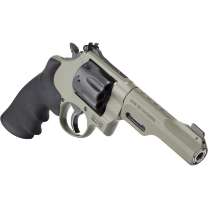 S&W 327 PERFORMANCE CENTER 5" 357 8-SHOT TRR8 MOSS CERAKOTE!