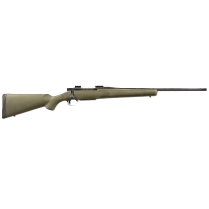 MOSSBERG PATRIOT 243 WIN 22" FLUTED MATTE SYN OD GREEN STK