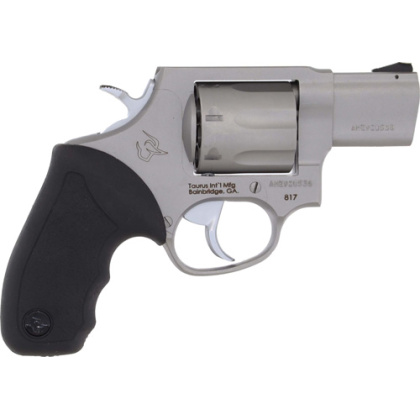 TAURUS 817 38SPL 2" FIXED 7-SHOT SS RUBBER