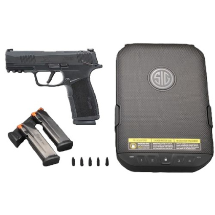 SIG P365X MACRO KIT 9MM 3.7" < (3)17RD MAN SFT REDEEM VAULTEK