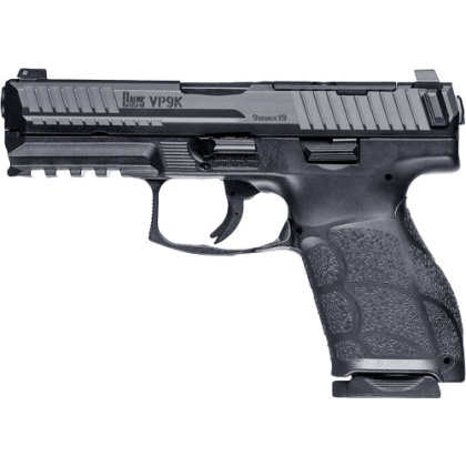 HK VP9A1 K COMPACT OPTIC CUT 9MM 4.09" BBL 2-10RD MAGS BLK