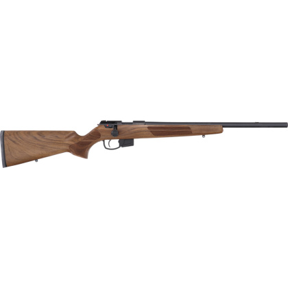 ANSCHUTZ 1761 D HB 17HMR 20" BLUED/WALNUT CLASSIC