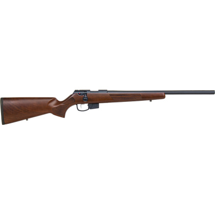 ANSCHUTZ 1761 HB 22LR 20" BLUED/WALNUT CLASSIC 2-STG