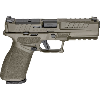 SPRINGFIELD ECHELON 9MM 4.5" 17/20RD OD GREEN W/U-NOTCH