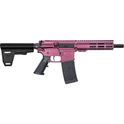 GLFA AR15 PISTOL W/BRACE 223 WYLDE 7.5" NIT BLACK CHERRY
