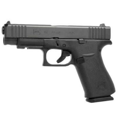 GLOCK 48 9MM LUGER FS 15-SH W/ FRONT RAIL BLACK