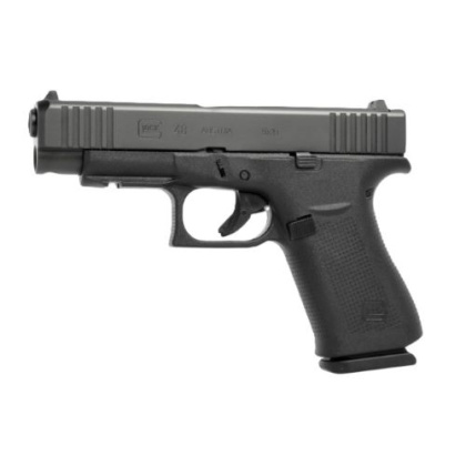 GLOCK 48 MOS 9MM LUGER FS 15RD W/ FRONT RAIL BLACK