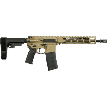 VKTR VK1 PISTOL 5.56 NATO 11.5" PISTOL FDE SBA3 BRACE