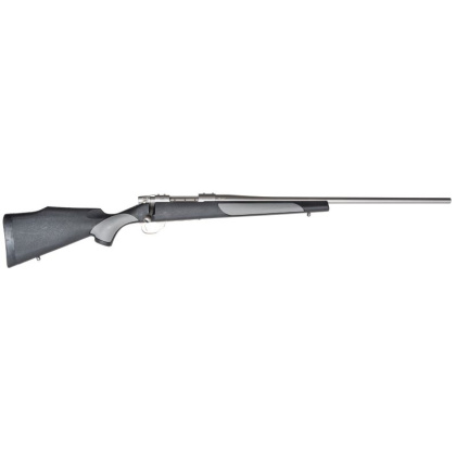 WEATHERBY VANGUARD WEATHERGRD 300WM 24" STAINLESS/BLACK