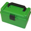 MTM DELUXE AMMO BOX 50-ROUNDS RIFLE 22-250 TO 308 GREEN