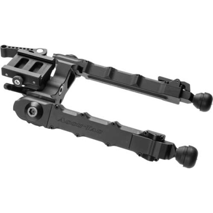 ACCU-TAC BIPOD HD-50 LR 7"-10" ARCA SPEC QD ALLOY FLAT BLACK
