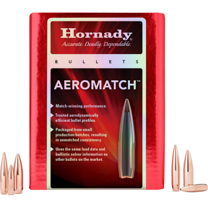 HORNADY BULLETS 22 CAL .224 77GR HPBT W/C 500CT 6BX/CS