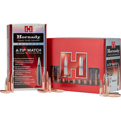 HORNADY BULLETS 375 CAL .375 390GR A-TIP  25CT 10BX/CS