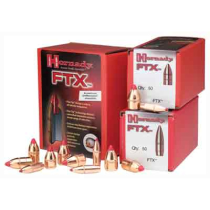 HORNADY BULLETS 44 CAL .430 265GR FTX 50CT 15BX/CS
