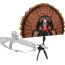 MOJO TAIL CHASER MAX TURKEY FAN CLAMP ON FOR 10GA-20GA BBL