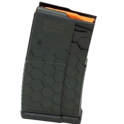 HEXMAG MAGAZINE SR-25 308 WIN 20RD BLACK POLYMER