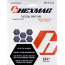 HEXMAG GRAY GRIP TAPE 46 HEX SHAPES FOR HEXMAGS