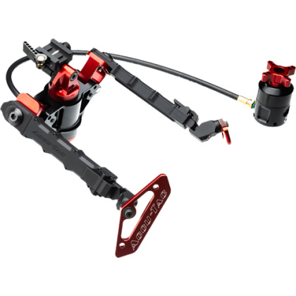ACCU-TAC BIPOD HYB500 HYDRO PICATINNY WITH REMOTE BLK/RED