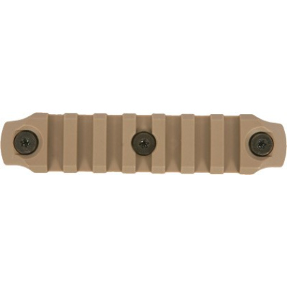 BCM RAIL SECTION--NYLON KEYMOD 4" RAIL FDE