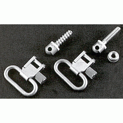 MICHAELS SWIVEL SET 1" FOR STANDARD RIFLES SILVER