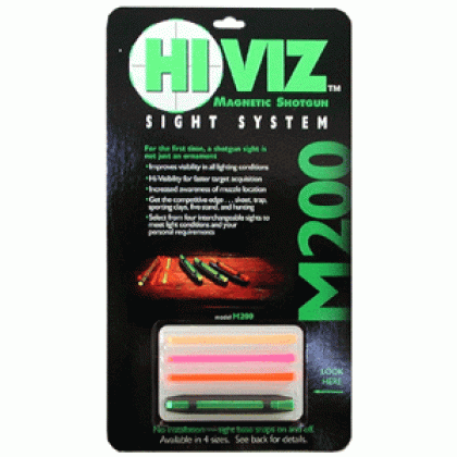 HIVIZ M200 SHOTGUN FRONT SIGHT MAGNETIC FOR .171-.265" RIBS