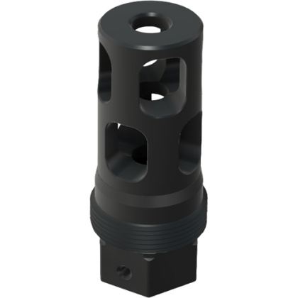 COMSTOCK MUZZLE BRAKE FULL SIZE 1/2-28 22 CAL