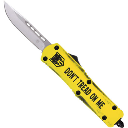 COBRATEC MEDIUM FS3 OTF DON'T TREAD ON ME 3" DROP POINT