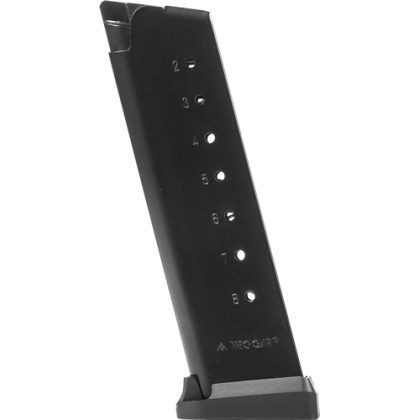 MEC-GAR MAGAZINE 1911 GOVT. 45ACP 8RD AFC W/COMP PLT BLK