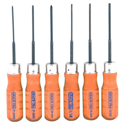 GRACE USA SCREWDRIVER SET MICRO SET OF 6