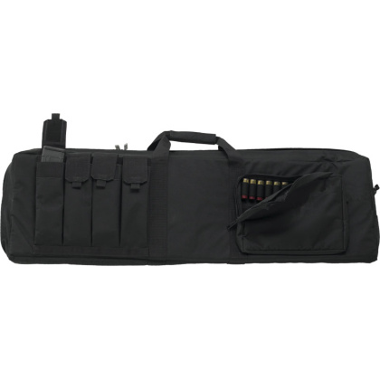 US PEACEKEEPER 43" COMBINATION CASE W/ 4 MAG HOLDERS BLACK