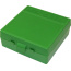 MTM AMMO BOX 50AE/50SW MAG 64-ROUNDS FLIP TOP STYLE GREEN