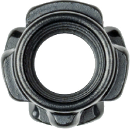 HAMSKEA RAPTOR PEEP 1/4" BLACK