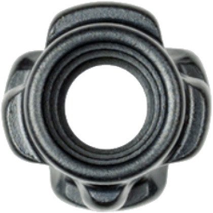 HAMSKEA RAPTOR PEEP 3/16" BLACK