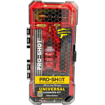 PRO SHOT CLEANING KIT UNIVERSAL .22-12GA -.26 CAL