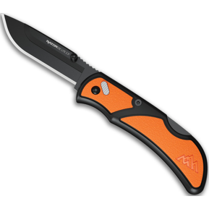OUTDOOR EDGE RAZOR EDC LITE 2.5" ORANGE PMS 2 BLACK BLADES