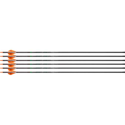 VICTORY ARCHERY RIP TKO GAMER 400 ARROW FLETCHED 6PK!