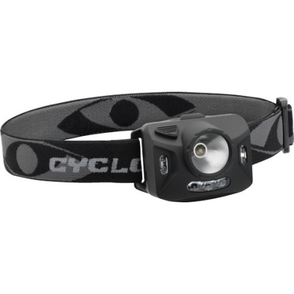CYCLOPS HEADLAMP RANGER XP 4-STAGE LED 126LUM BLACK/GREY