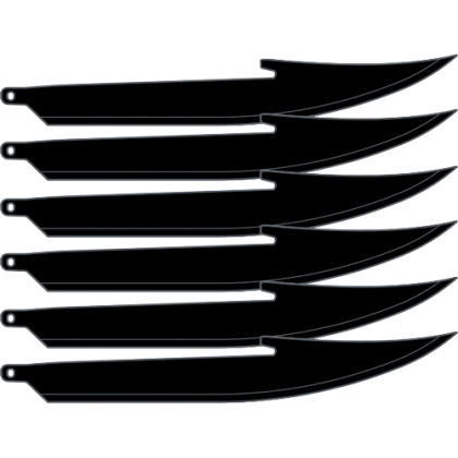 OUTDOOR EDGE 5" REPLACEMENT BLADES 6-PACK BONING/FILLET