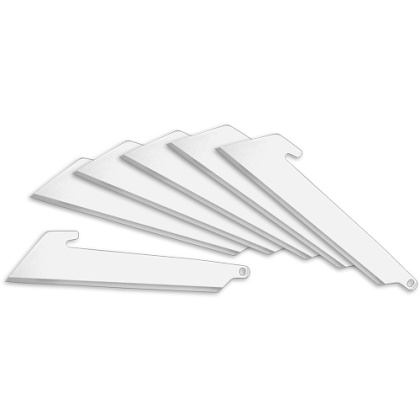 OUTDOOR EDGE 3" UTILITY BLADE REPLACEMENT BLADES 6-PACK