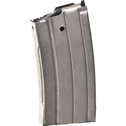 PRO MAG MAGAZINE RUGER MINI-14 223 20RD NICKEL PLATED STEEL