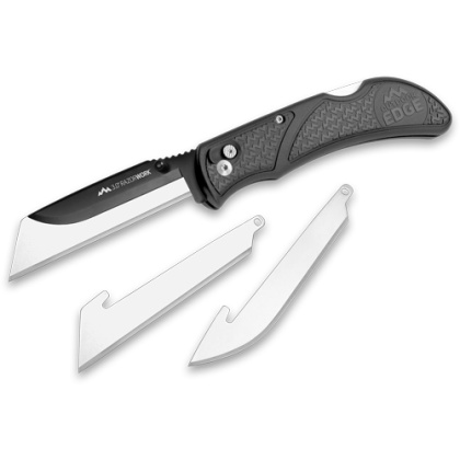 OUTDOOR EDGE RAZOR-WORK 3-BLD COMBO SET GRAY BLISTER PACK