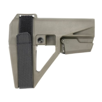 SB TACTICAL BRACE SBA5 OD GREEN ADJUSTABLE