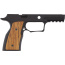 SHARPS BROS. P320 GRIP MODULE NO SAFETY BLACK W/ CHERRY WOOD