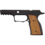 SHARPS BROS. P320 GRIP MODULE NO SAFETY BLACK W/ CHERRY WOOD