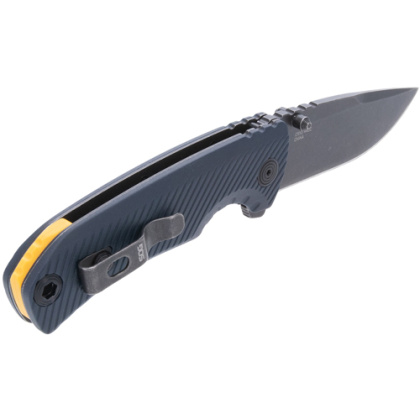 SOG KNIFE TELLUS ATK 3.24" BLADE SPRG ASST SQUID INK/YLW