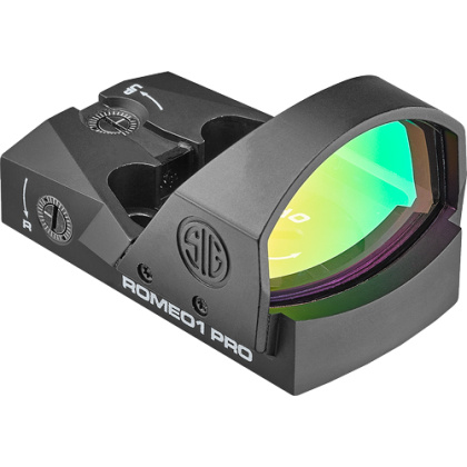 SIG REFLEX SIGHT ROMEO1 PRO 6MOA RED DOT 1X30 STEEL SHROUD