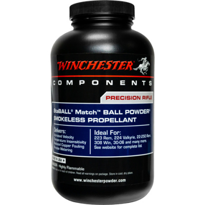 WINCHESTER POWDER STABALL MATCH 1LB CAN 10CAN/CS