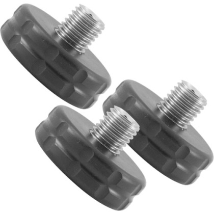 AXCEL STABILIZER WEIGHTS 1OZ 1" DIAMETER BLACK NITRIDE 3PK