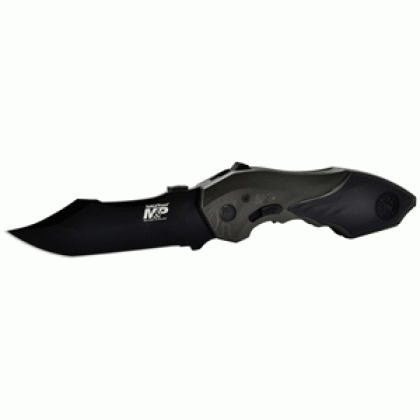 S&W KNIFE M&P 2ND GEN SPRING ASSIST 3.5" BOWIE STYLE BLADE